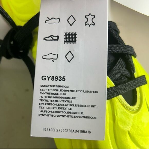 Adidas Copa Sense.1 SG Soft Ground Mens Soccer Cleats Yellow Size 6.5 GY8935 - Picture 9 of 9